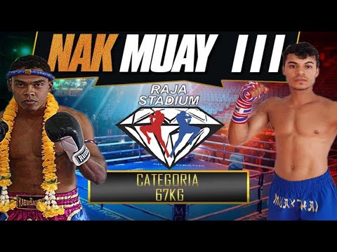 NATANAEL (UDI MUAY THAI) vs NEMIAS (LEANDRO SOUZA MUAY THAI) 67 KG FACTORY 3 - RAJA STADIUM