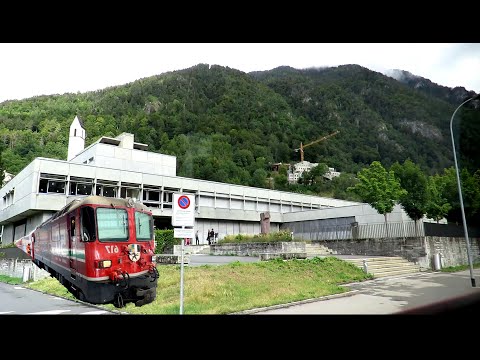 Zug Mitfahrt Chur - Arosa,  Chur Altstadt - Lüen-Castiel