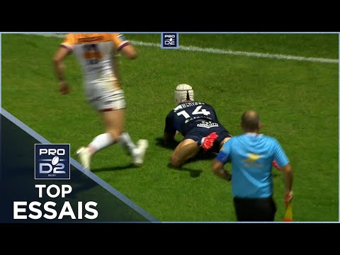 TOP Essais de la J08 – PRO D2 – Saison 2023-2024