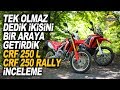 CRF 250 L Ve CRF 250 RALLY İnceleme