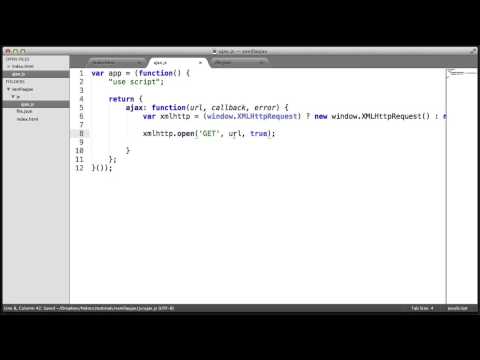 Raw JavaScript AJAX Build