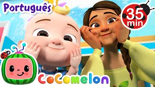 Se Você Está Contente! | 1 HORA DE COCOMELON BRASIL! | Músicas Infantis em Português