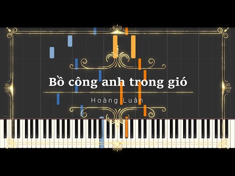 Bồ công anh trong gió Sheet Music, MIDI, Hoàng Luân
