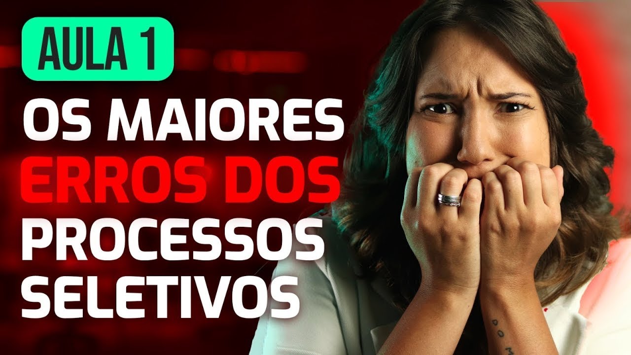 Aula 01 | Os Maiores Erros dos Universitários | Workhop Do Zero ao Estágio