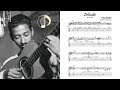 Oscar Alemán – Delicado - Guitar Transcription