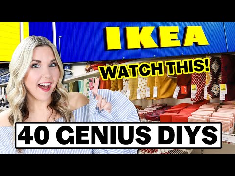 40 DIY IKEA HACKS...That You HAVE TO TRY!!!