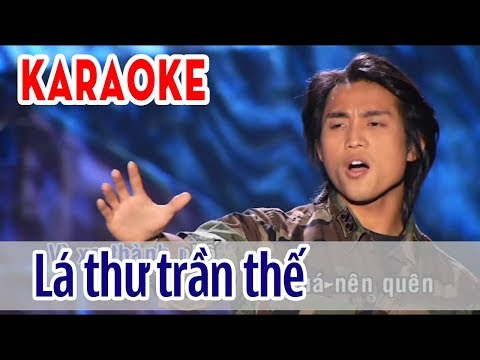 Lá Thư Trần Thế Karaoke - Đan Nguyên | Asia Karaoke Beat Chuẩn