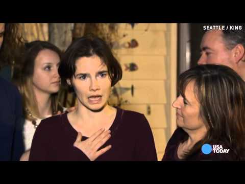 Cheers ring out from Amanda Knox's home after verdict