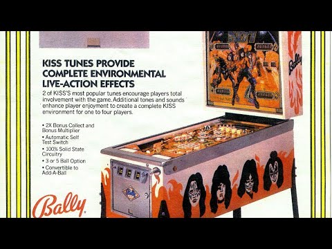 1979 Bally Kiss Pinball Machine | 13Mar2022 | No. 9892 Australia | video 1