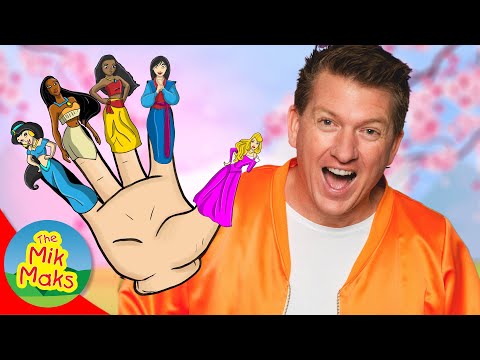 Mulan Finger Family Song | Nursery Rhymes with Disney Princess | The Mik Maks