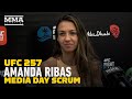UFC 257: Amanda Ribas Won't Become A Fighter Who Just 'Does Social Media And Doesn't Train'