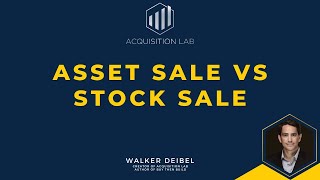 Asset Sale vs Stock Sale