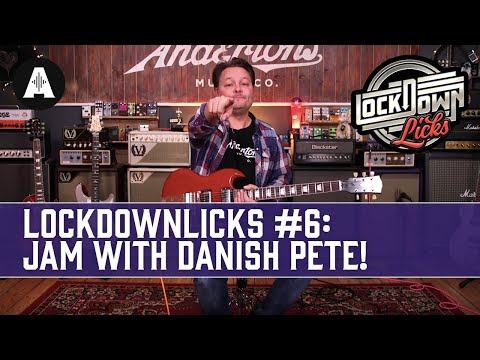 Jam Along With Danish Pete - Andertons LockDownLicks #6 (Classic Rock Loop In A)