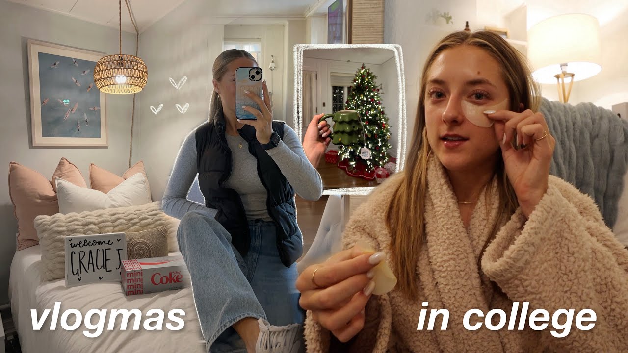 christmas time in college