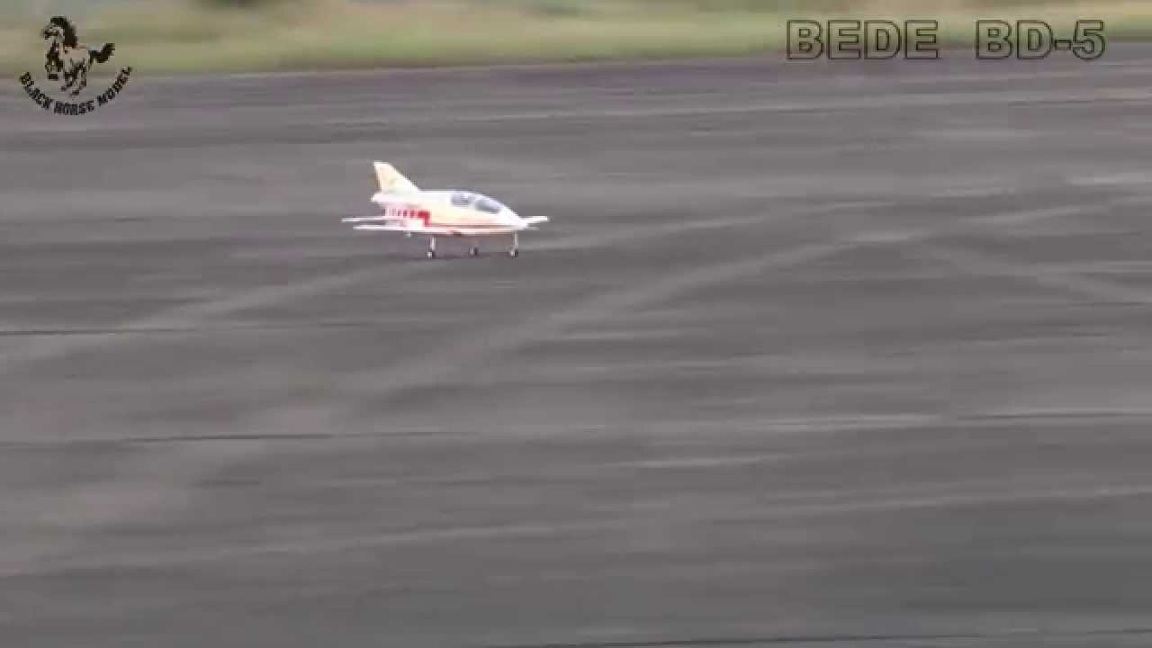 BH142 BEDE BD-5 (1450 mm) s tlačnou vrtulí