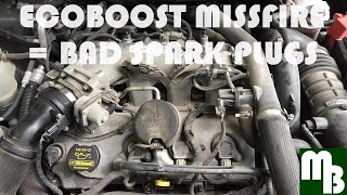 2010 Ford 3.5 Ecoboost Misfire / Engine Shudder & Low on Power = Time to replace your spark plugs!