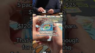 Rip those packs, king. #pokemon #pokemontcg #pokemoncards #finance #advice