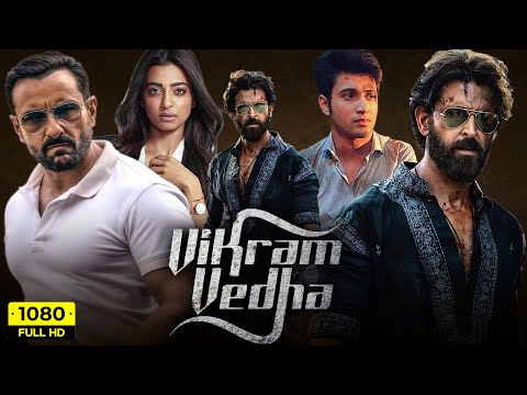 Vikram Vedha Full Movie 2022 | Hrithik Roshan, Saif Ali Khan, Radhika Apte | 1080p HD Facts & Review