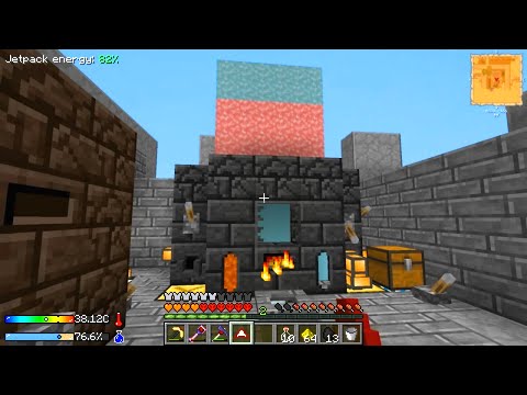 Minecraft - Crash Landing #21: ME Network Center