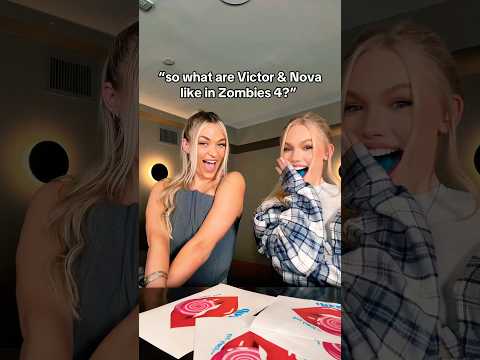 FREYA SKYE X PUCKER UP! Victor & Nova ❤️ #freyaskye #zombies4 #zombies #disneyzombies #actress