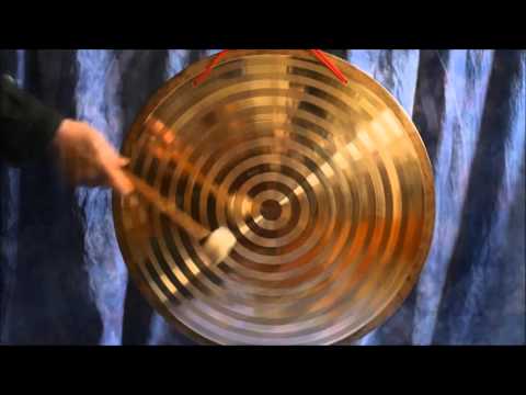 ~ Celestial Gong 24 inch ~ Note D# ~ Sacral/2nd Chakra