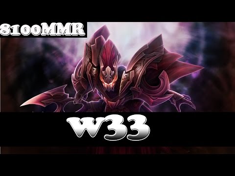 Dota 2 - w33 8100 MMR Plays Spectre Vol 1 - Ranked Match Gameplay
