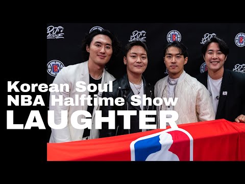 One of the greatest moment for us!! NBA halftime show - Laughter (Korean Heritage night)