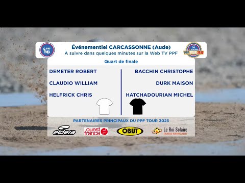 PPF TOUR 2025 - National TOP 1000 Ile-Rousse - Quart de finale - PUCCINELLI / ROSSI.