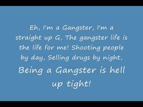 Rappy McRapperson - The Gangster Song [Lyrics]