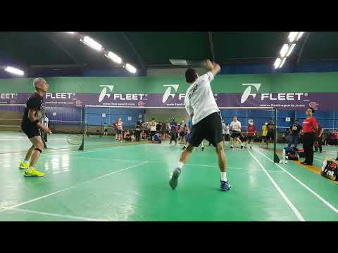 Richard Seow Badminton 2022~men's doubles MD100 semi finals #1  Azizan/Jafree Ramly vs Lee KW/Ong TL
