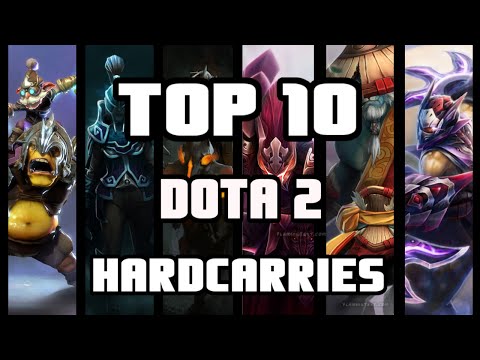 TOP 10 Dota 2 HARD CARRIES