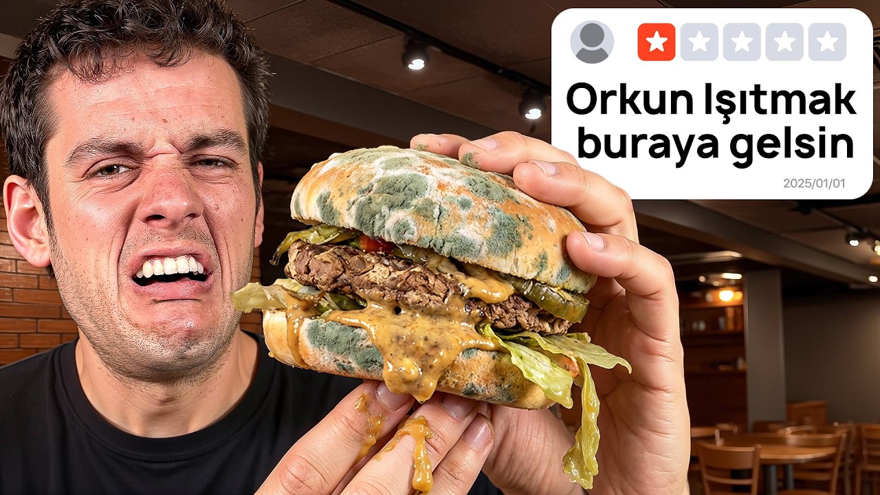 AKDENİZ BÖLGESİ’NİN EN DÜŞÜK PUANLI RESTORANTLARI! @Atadogann @TolunayOren