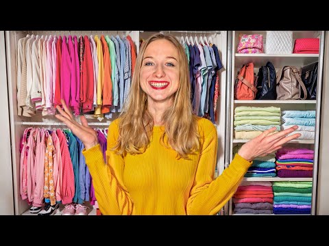 GREAT ORGANIZATION OF MY WARDROBE!