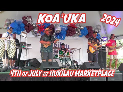 Koauka at 4th of July Hukilau Marketplace July 4, 2024 Live Hawaii Music