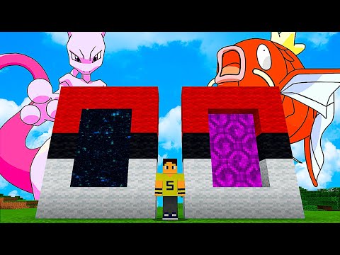 SE VOCÊ ENTRAR NO PORTAL DO POKÉMON ERRADO VOCÊ MORRE NO MINECRAFT