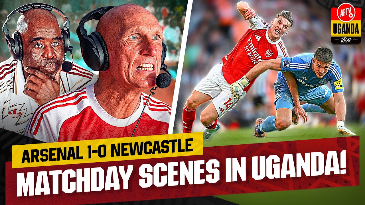 Watch Party SCENES In Uganda! 🇺🇬 | Arsenal 1-0 Newcastle