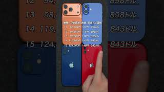 iPhoneって実際値上げしてるの？#iPhone #ガジェット #ガジェット紹介