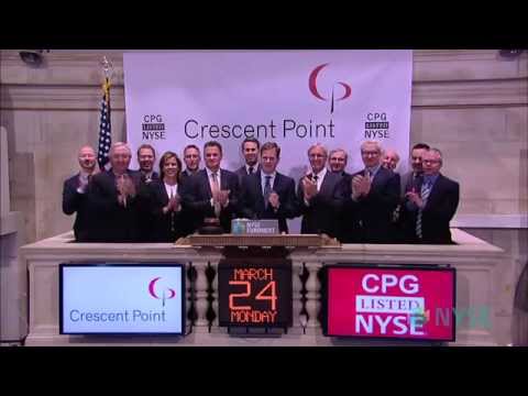 Crescent Point Energy Celebrates Recent Listing on the NYSE