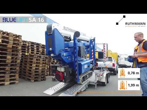 RUTHMANN BLUELFT SA16 Raupenarbeitsbühne / spiderlift