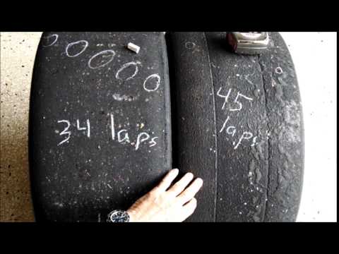 Corvette Hoosier A6 tires vs Continental race slick tires by froggy