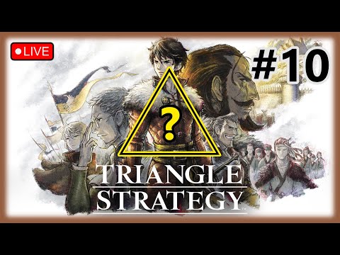 Triangle Strategy #10 (Hard mode blind!) I beat the longest Game on this Planet!!! Let's go!