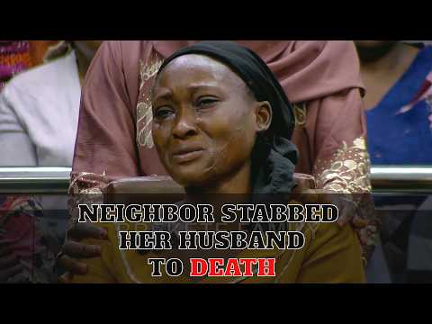 La vedova grida: il mio vicino ha accoltellato a morte mio marito