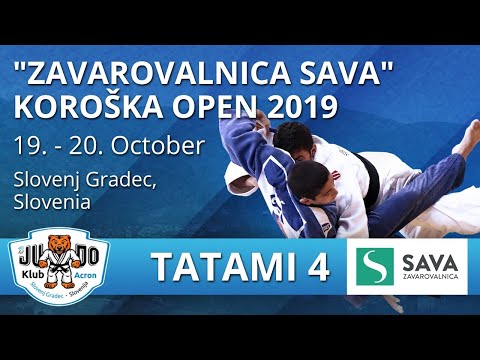 "Zavarovalnica Sava" Koroška Open 2019 - Tatami 4 - Day 1