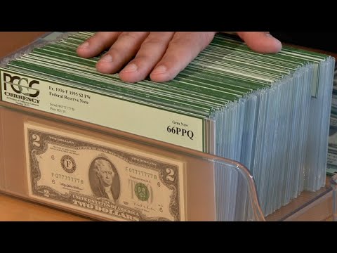 $2 bill collecting: grading, serial numbers, star notes and blocks in numismatics