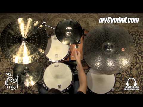 Sabian 12" HHX Evolution Splash Cymbal - Brilliant - 390g (11205XEB-1082115E)