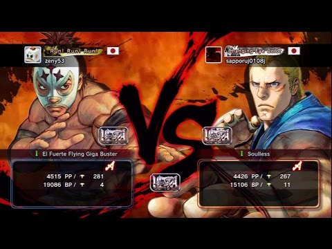 zeny53 (El Fuerte) vs sapporuj0108 (Abel) USF4 Ranked