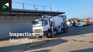 شاحنة خلط الخرسانة Mercedes-Benz Actros 3241 8X4 7m3 MECBO MB24L/100-BZ Mixer Steelsuspension Aut | صورة 4 - Machineryline