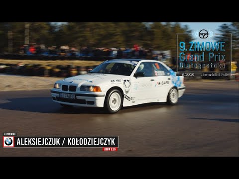 Aleksiejczuk / Kołodziejczyk - BMW E36 - 9 Zimowe Grand Prix Białegostoku 2022