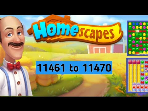 Homescapes || level 11461 to 11470