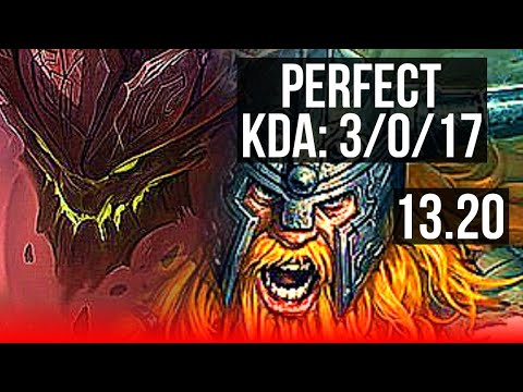 MALPHITE vs OLAF (TOP) | 3/0/17 | BR Master | 13.20